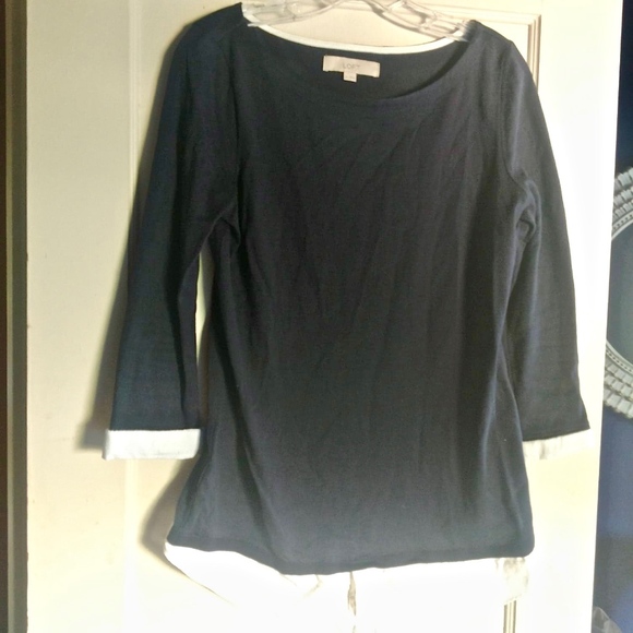 LOFT 2-in-1 Blouse - Picture 1 of 3